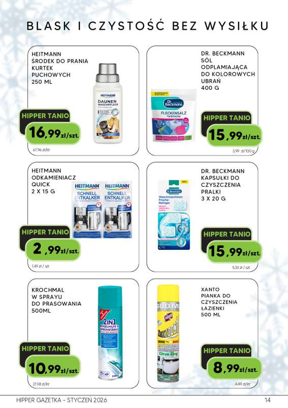 HIPPER.pl - gazetka promocyjna Gazetka od niedzieli 11.01 do soboty 31.01 - strona 14