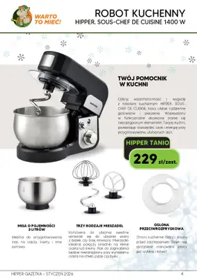 HIPPER.pl - gazetka promocyjna Gazetka od niedzieli 11.01 do soboty 31.01 - strona 4