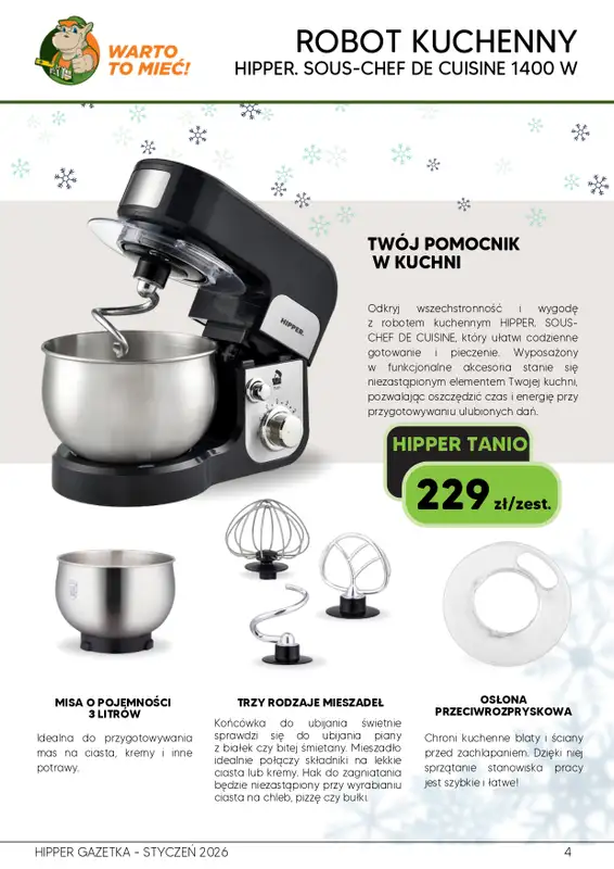 HIPPER.pl - gazetka promocyjna Gazetka od niedzieli 11.01 do soboty 31.01 - strona 4