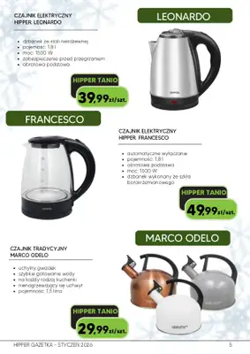 HIPPER.pl - gazetka promocyjna Gazetka od niedzieli 11.01 do soboty 31.01 - strona 5