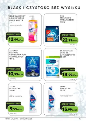 HIPPER.pl - gazetka promocyjna Gazetka od niedzieli 11.01 do soboty 31.01 - strona 15