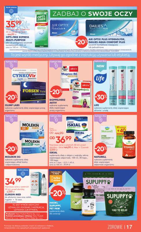 Super-Pharm - gazetka promocyjna Gazetka od poniedziałku 12.01 do poniedziałku 26.01 - strona 17