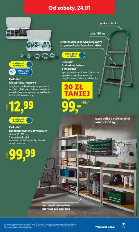 Lidl - gazetka promocyjna Katalog od poniedziałku 19.01 do niedzieli 25.01 - strona 39