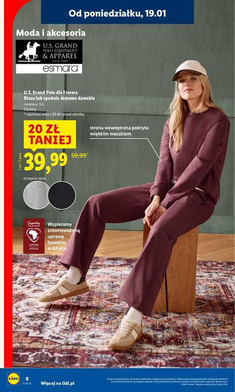 Lidl - gazetka promocyjna Katalog od poniedziałku 19.01 do niedzieli 25.01 - strona 8