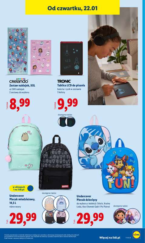 Lidl - gazetka promocyjna Katalog od poniedziałku 19.01 do niedzieli 25.01 - strona 23