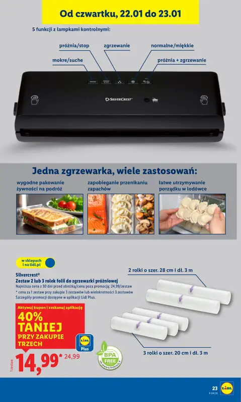 Lidl - gazetka promocyjna Katalog od poniedziałku 19.01 do niedzieli 25.01 - strona 25