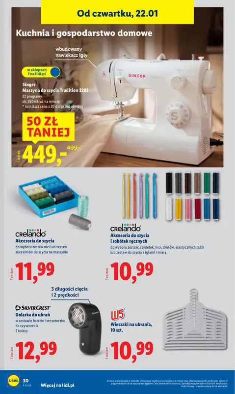 Lidl - gazetka promocyjna Katalog od poniedziałku 19.01 do niedzieli 25.01 - strona 34