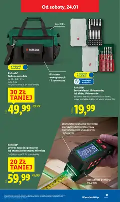 Lidl - gazetka promocyjna Katalog od poniedziałku 19.01 do niedzieli 25.01 - strona 37