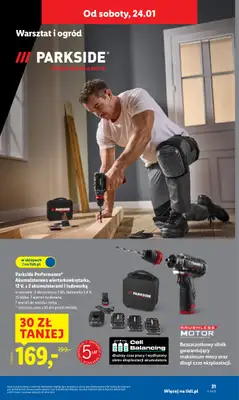 Lidl - gazetka promocyjna Katalog od poniedziałku 19.01 do niedzieli 25.01 - strona 35