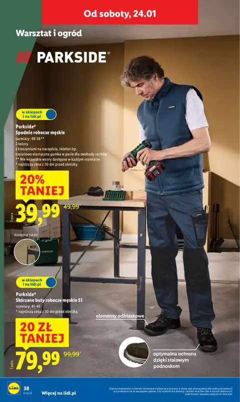 Lidl - gazetka promocyjna Katalog od poniedziałku 19.01 do niedzieli 25.01 - strona 42