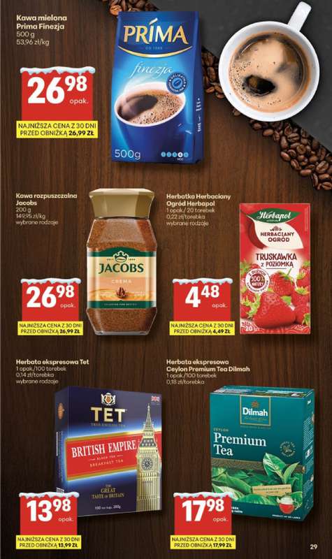 Delikatesy Centrum - gazetka promocyjna Gazetka  do środy 21.01 - strona 29