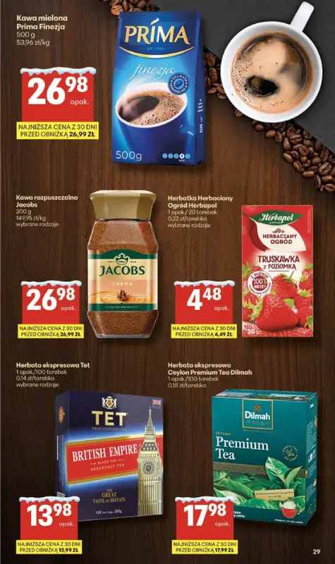 Delikatesy Centrum - gazetka promocyjna Gazetka  do środy 21.01 - strona 29