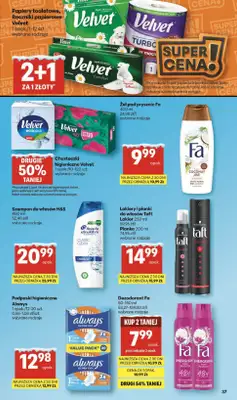 Delikatesy Centrum - gazetka promocyjna Gazetka  do środy 21.01 - strona 37