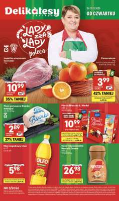 Delikatesy Centrum - gazetka promocyjna Gazetka  do środy 21.01