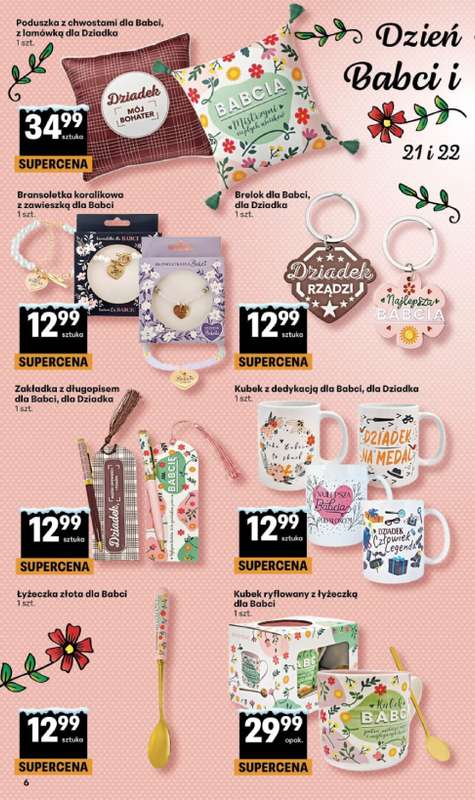 Delikatesy Centrum - gazetka promocyjna Gazetka  do środy 21.01 - strona 6