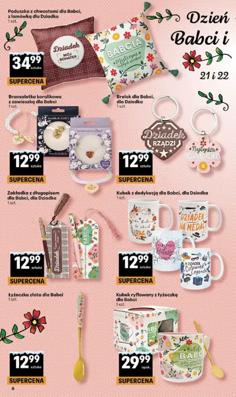 Delikatesy Centrum - gazetka promocyjna Gazetka  do środy 21.01 - strona 6