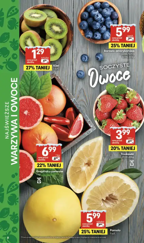 Delikatesy Centrum - gazetka promocyjna Gazetka  do środy 21.01 - strona 8