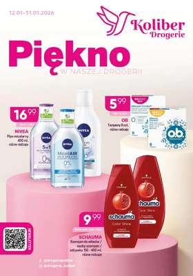 Drogerie Koliber - gazetka promocyjna Gazetka od poniedziałku 12.01 do soboty 31.01