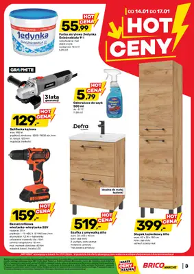 Bricomarche - gazetka promocyjna Hot ceny od środy 14.01 do soboty 17.01 - strona 2