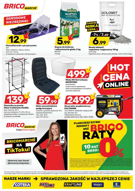 Bricomarche - gazetka promocyjna Gazetka  do niedzieli 25.01 - strona 8