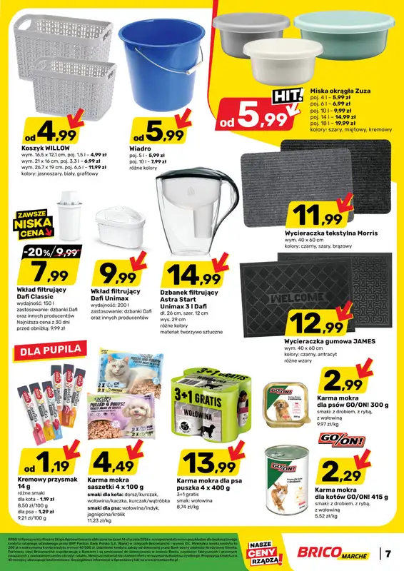Bricomarche - gazetka promocyjna Gazetka od środy 14.01 do niedzieli 25.01 - strona 7
