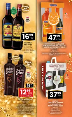 Twój Market - gazetka promocyjna Gazetka alkoholowa od poniedziałku 12.01 do wtorku 17.02 - strona 14