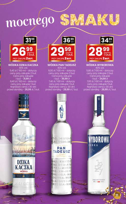 Twój Market - gazetka promocyjna Gazetka alkoholowa od poniedziałku 12.01 do wtorku 17.02 - strona 11