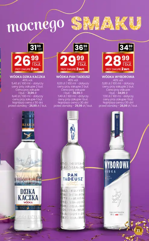 Twój Market - gazetka promocyjna Gazetka alkoholowa od poniedziałku 12.01 do wtorku 17.02 - strona 11