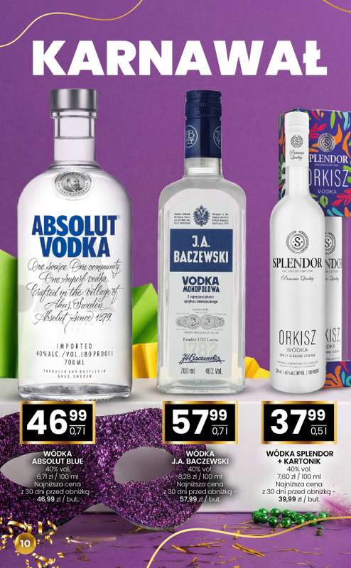 Twój Market - gazetka promocyjna Gazetka alkoholowa od poniedziałku 12.01 do wtorku 17.02 - strona 10