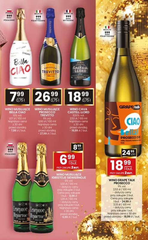 Twój Market - gazetka promocyjna Gazetka alkoholowa od poniedziałku 12.01 do wtorku 17.02 - strona 5