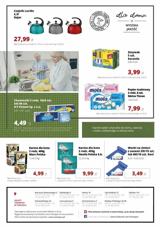 Torimpex Toruńska Sieć Sklepów Spożywczych - gazetka promocyjna Gazetka  do soboty 24.01 - strona 8