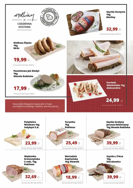 Torimpex Toruńska Sieć Sklepów Spożywczych - gazetka promocyjna Gazetka  do soboty 24.01 - strona 4