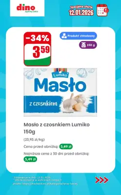 Dino - gazetka promocyjna Specjalna oferta na 12.01.2026 - promocje spoza gazetki od poniedziałku 12.01 do poniedziałku 12.01 - strona 6
