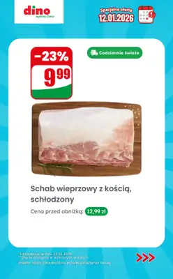 Dino - gazetka promocyjna Specjalna oferta na 12.01.2026 - promocje spoza gazetki od poniedziałku 12.01 do poniedziałku 12.01 - strona 3