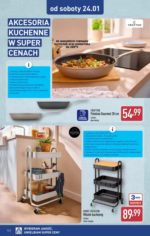 Aldi - gazetka promocyjna Aldi ma to coś! od środy 21.01 do soboty 24.01 - strona 12