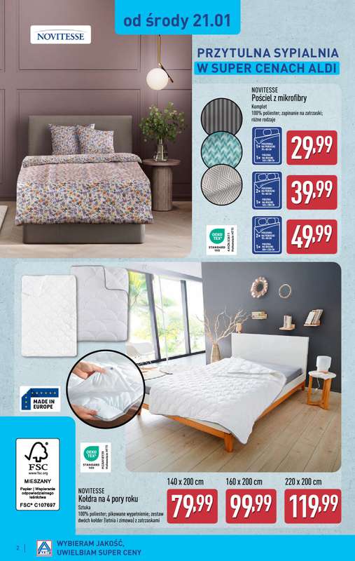 Aldi - gazetka promocyjna Aldi ma to coś! od środy 21.01 do soboty 24.01 - strona 2