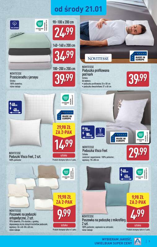 Aldi - gazetka promocyjna Aldi ma to coś! od środy 21.01 do soboty 24.01 - strona 3