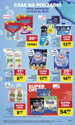 Carrefour - gazetka promocyjna Gazetka Carrefour od poniedziałku od poniedziałku 12.01 do soboty 17.01 - strona 47