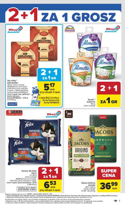 Carrefour - gazetka promocyjna Gazetka Carrefour od poniedziałku od poniedziałku 12.01 do soboty 17.01 - strona 5