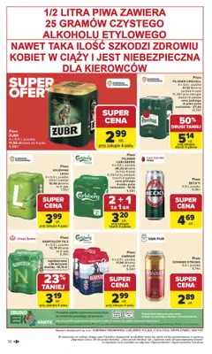 Carrefour - gazetka promocyjna Gazetka Carrefour od poniedziałku od poniedziałku 12.01 do soboty 17.01 - strona 38
