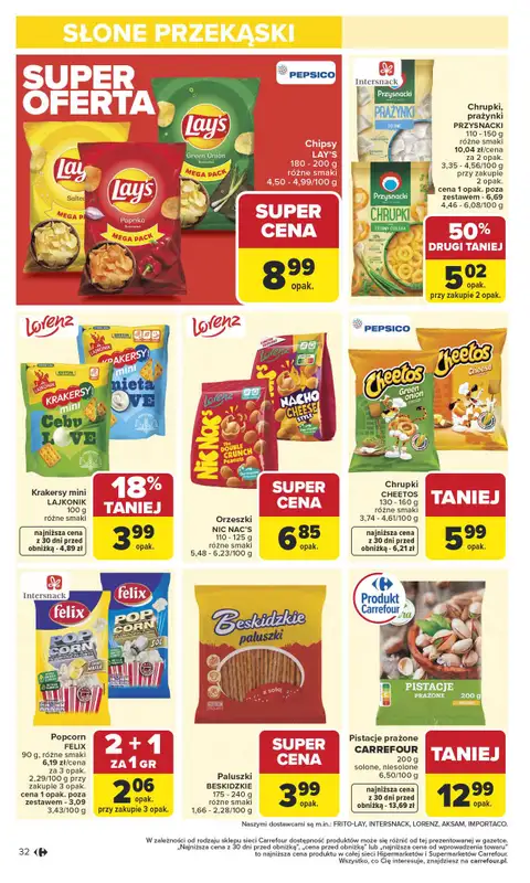 Carrefour - gazetka promocyjna Gazetka Carrefour od poniedziałku od poniedziałku 12.01 do soboty 17.01 - strona 34