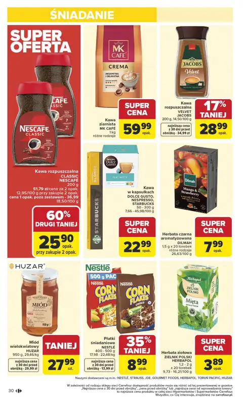 Carrefour - gazetka promocyjna Gazetka Carrefour od poniedziałku od poniedziałku 12.01 do soboty 17.01 - strona 32