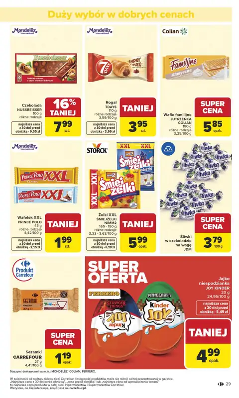 Carrefour - gazetka promocyjna Gazetka Carrefour od poniedziałku od poniedziałku 12.01 do soboty 17.01 - strona 31