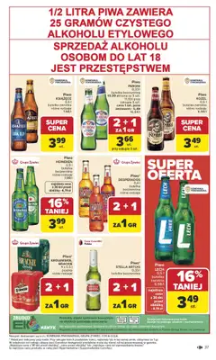 Carrefour - gazetka promocyjna Gazetka Carrefour od poniedziałku od poniedziałku 12.01 do soboty 17.01 - strona 39