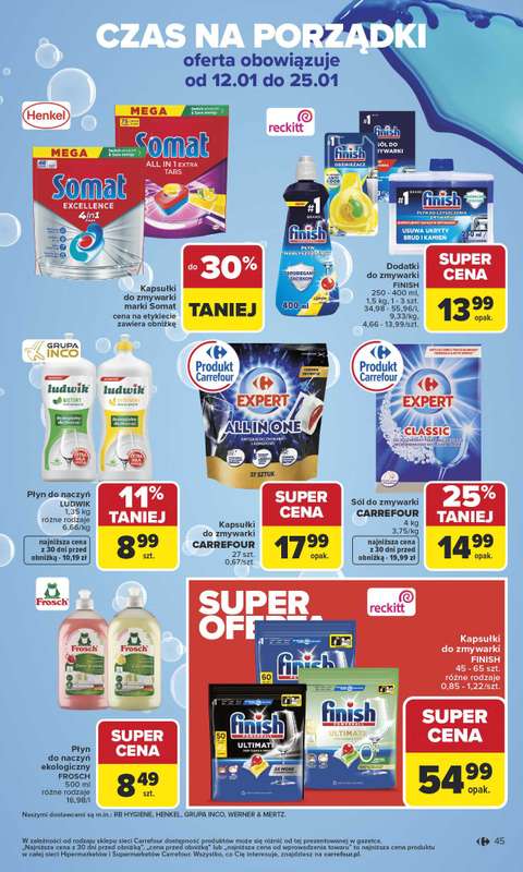 Carrefour Market - gazetka promocyjna Gazetka Carrefour Market od poniedziałku od poniedziałku 12.01 do soboty 17.01 - strona 47