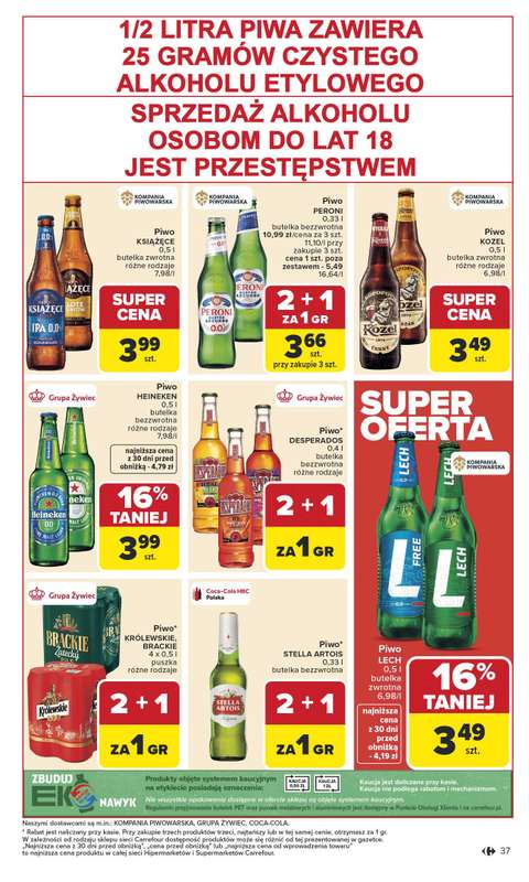 Carrefour Market - gazetka promocyjna Gazetka Carrefour Market od poniedziałku od poniedziałku 12.01 do soboty 17.01 - strona 39