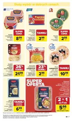 Carrefour Market - gazetka promocyjna Gazetka Carrefour Market od poniedziałku od poniedziałku 12.01 do soboty 17.01 - strona 29