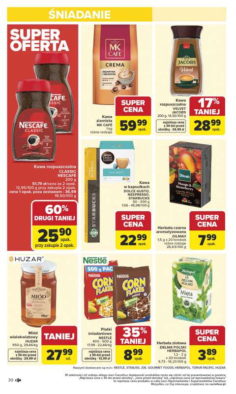 Carrefour Market - gazetka promocyjna Gazetka Carrefour Market od poniedziałku od poniedziałku 12.01 do soboty 17.01 - strona 32