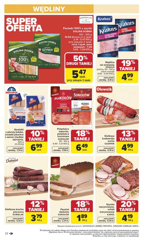 Carrefour Market - gazetka promocyjna Gazetka Carrefour Market od poniedziałku od poniedziałku 12.01 do soboty 17.01 - strona 24