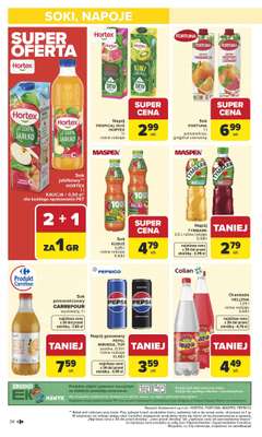 Carrefour Market - gazetka promocyjna Gazetka Carrefour Market od poniedziałku od poniedziałku 12.01 do soboty 17.01 - strona 36